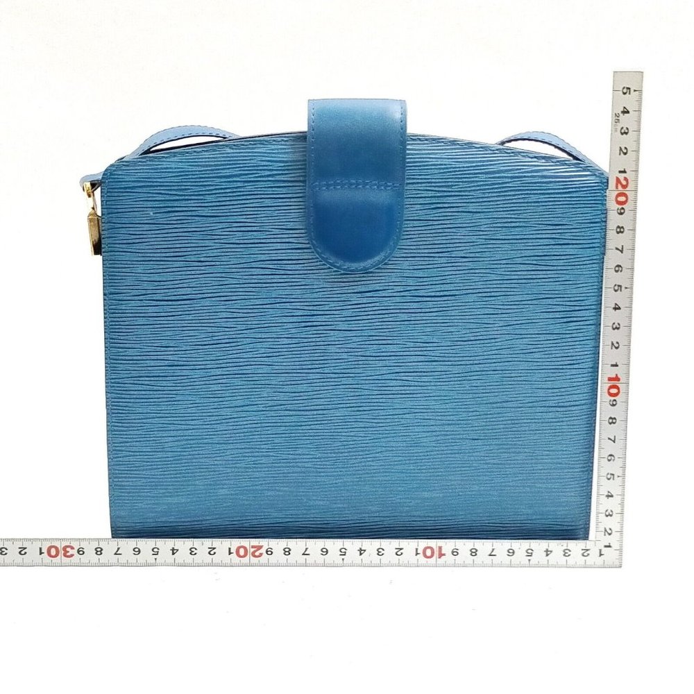 Louis Vuitton Captin Shoulder bag in Blue Epi Leather - Picture 2 of 9